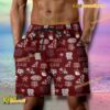 NCAA Texas A&m Aggies Football Symbol Beach Shorts