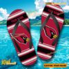 NFL Arizona Cardinals Logo Print Personalized Flip Flops