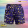 NFL Baltimore Ravens Football Symbol Beach Shorts b