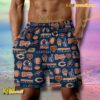 NFL Chicago Bears Football Symbol Beach Shorts