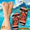 NFL Cincinnati Bengals Logo Print Personalized Flip Flops a