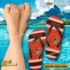 NFL Cleveland Browns Logo Print Personalized Flip Flops a