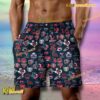 NFL Houston Texans Football Symbol Beach Shorts