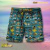 NFL Jacksonville Jaguars Football Symbol Beach Shorts a