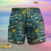 NFL Jacksonville Jaguars Football Symbol Beach Shorts b