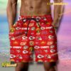 NFL Kansas City Chiefs Football Symbol Beach Shorts