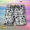 NFL Las Vegas Raiders Football Symbol Beach Shorts a