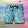 NFL Los Angeles Chargers Football Symbol Beach Shorts a