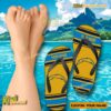 NFL Los Angeles Chargers Logo Print Personalized Flip Flops a
