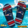 NFL New England Patriots Logo Print Personalized Flip Flops