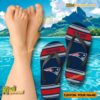 NFL New England Patriots Logo Print Personalized Flip Flops a