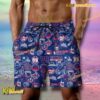 NFL New York Giants Football Symbol Beach Shorts