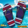 NFL New York Giants Logo Print Personalized Flip Flops