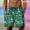 NFL New York Jets Football Symbol Beach Shorts