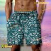 NFL Philadelphia Eagles Football Symbol Beach Shorts