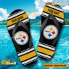 NFL Pittsburgh Steelers Logo Print Personalized Flip Flops