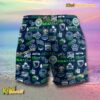 NFL Seattle Seahawks Football Symbol Beach Shorts b