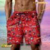 NFL Tampa Bay Buccaneers Football Symbol Beach Shorts