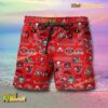 NFL Tampa Bay Buccaneers Football Symbol Beach Shorts a