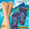 NFL Tennessee Titans Logo Print Personalized Flip Flops a
