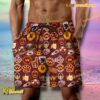 NFL Washington Commanders Football Symbol Beach Shorts