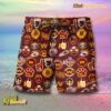 NFL Washington Commanders Football Symbol Beach Shorts a