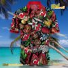 New Jersey Devils NHL Tiki Design Hawaiian Shirt a