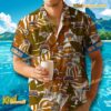 New York Knicks NBA Team Logo Coconut Tree Pattern Hawaiian Shirt And Shorts c