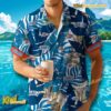 Oklahoma City Thunder NBA Team Logo Coconut Tree Pattern Hawaiian Shirt And Shorts c