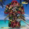 Ottawa Senators NHL Tiki Design Hawaiian Shirt b
