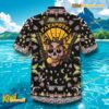 Paramore Butterfly Thick Skull Hawaiian Shirt b