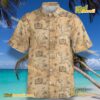 Rohan And Gondor Map Lord Of The Rings Hawaiian Shirt a