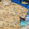 Rohan And Gondor Map Lord Of The Rings Hawaiian Shirt c