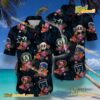 San Francisco Sports Logo Floral Black Hawaiian Shirt