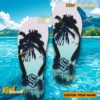 Seattle Kraken NHL Coconut Tree Personalized Flip Flops