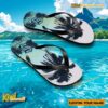 Seattle Kraken NHL Coconut Tree Personalized Flip Flops a