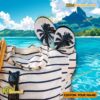 Seattle Kraken NHL Coconut Tree Personalized Flip Flops b