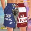 Siamese Cat Stop Staring At My Pussy Beach Shorts