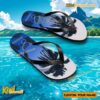 St Louis Blues NHL Coconut Tree Personalized Flip Flops a