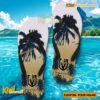 Vegas Golden Knights NHL Coconut Tree Personalized Flip Flops