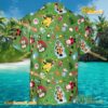 Elf Christmas Pattern Green Hawaiian Shirt-b KJGFc7X