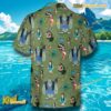 Flintstones Meet Rockula & Frankenstone Hawaiian Shirt b