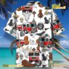 Haunted Firefighter Trucks Halloween Hawaiian Shirt-a Hg37iBj
