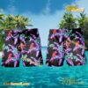 Magnum PI Jungle Bird Tom Selleck Black Hawaiian Shirt And Shorts b