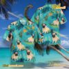 Pug Teal Blue Dog Lovers Hawaiian Shirt yGz2t1v