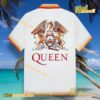 Queen Music Band Logo White Hawaiian Set-b X6YjyeN