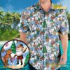 Rudolph The Red Nosed Reindeer Snowland Hawaiian Shirt Fan Gift OmqhdCB