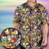 Christmas Party Cartoons Hawaiian Shirt Fan Gift w9burtK