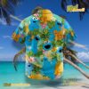 Cookie Monster Muppet Character Pineapple Summer Beach Hawaiian Set-a G9ahklv