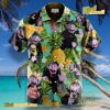 Count Von Count Muppet Character Pineapple Summer Beach Hawaiian Set pgK6QOn